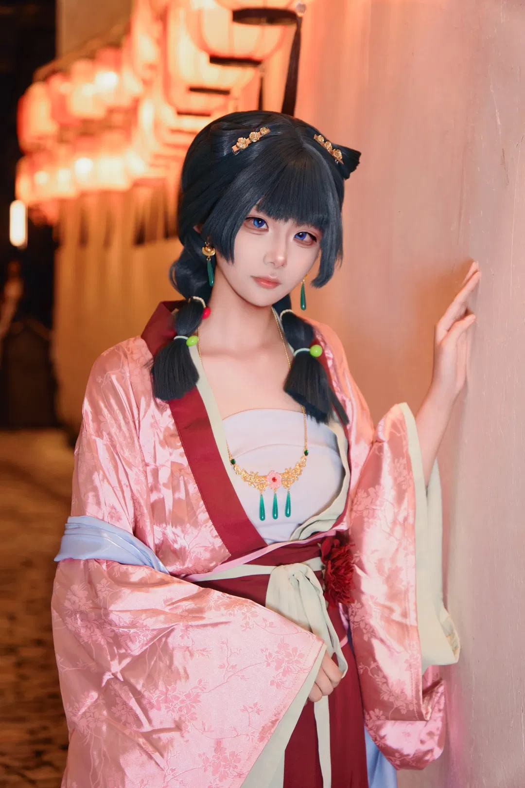 【猫猫cos】药屋少女的呢喃，夜游灯笼下的神农百草 - 第 1 张