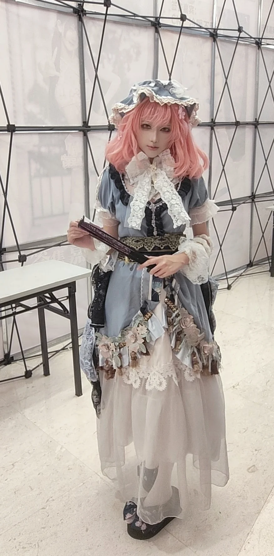 【西行寺幽幽子cos】东方project里的亡灵公主，今天也在优雅赏花 - 第 1 张