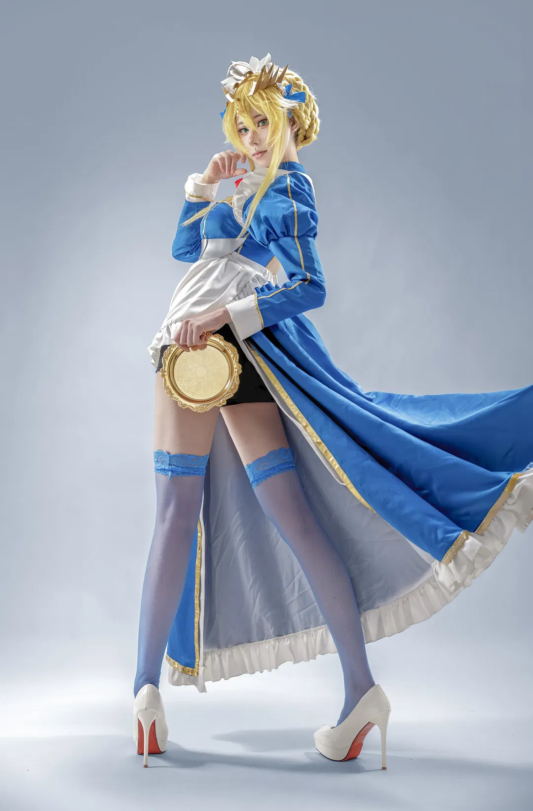【阿尔托莉雅cos】Fate/Grand Order白枪呆女仆为您服务 - 第 3 张