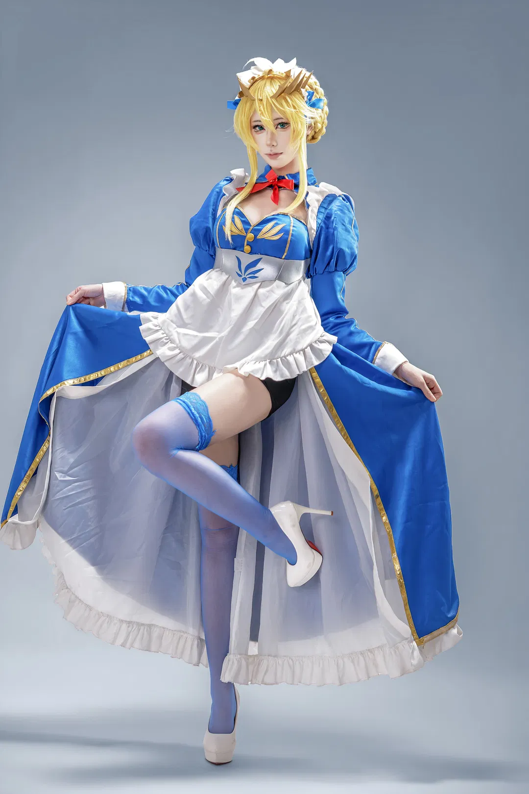 【阿尔托莉雅cos】Fate/Grand Order白枪呆女仆为您服务 - 第 4 张