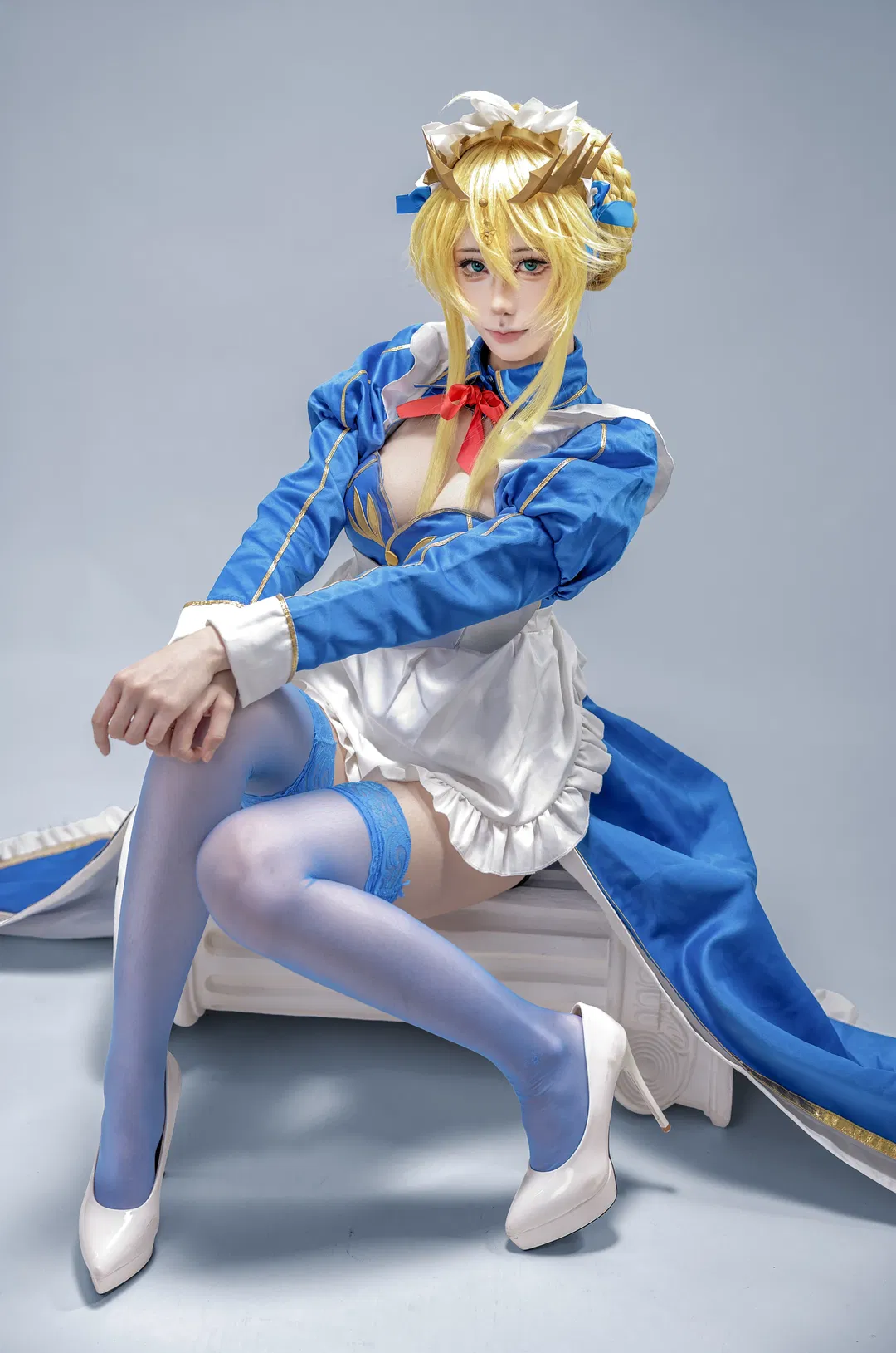 【阿尔托莉雅cos】Fate/Grand Order白枪呆女仆为您服务 - 第 7 张