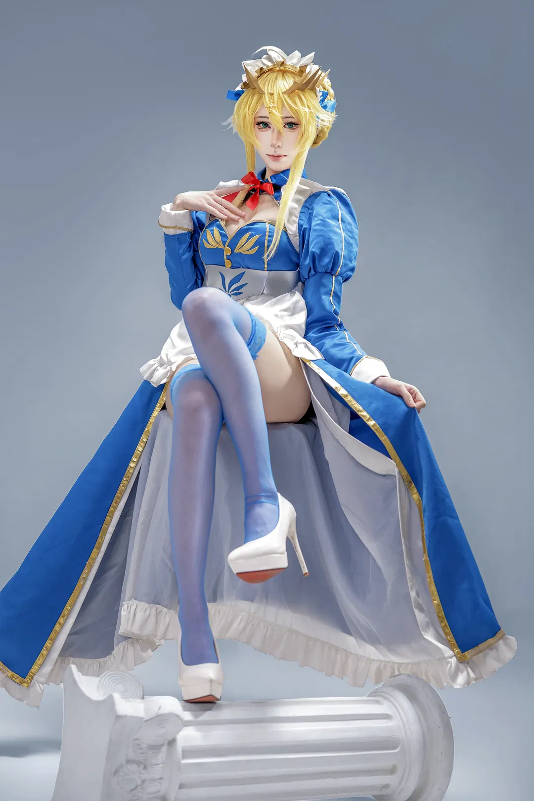 【阿尔托莉雅cos】Fate/Grand Order白枪呆女仆为您服务 - 第 8 张