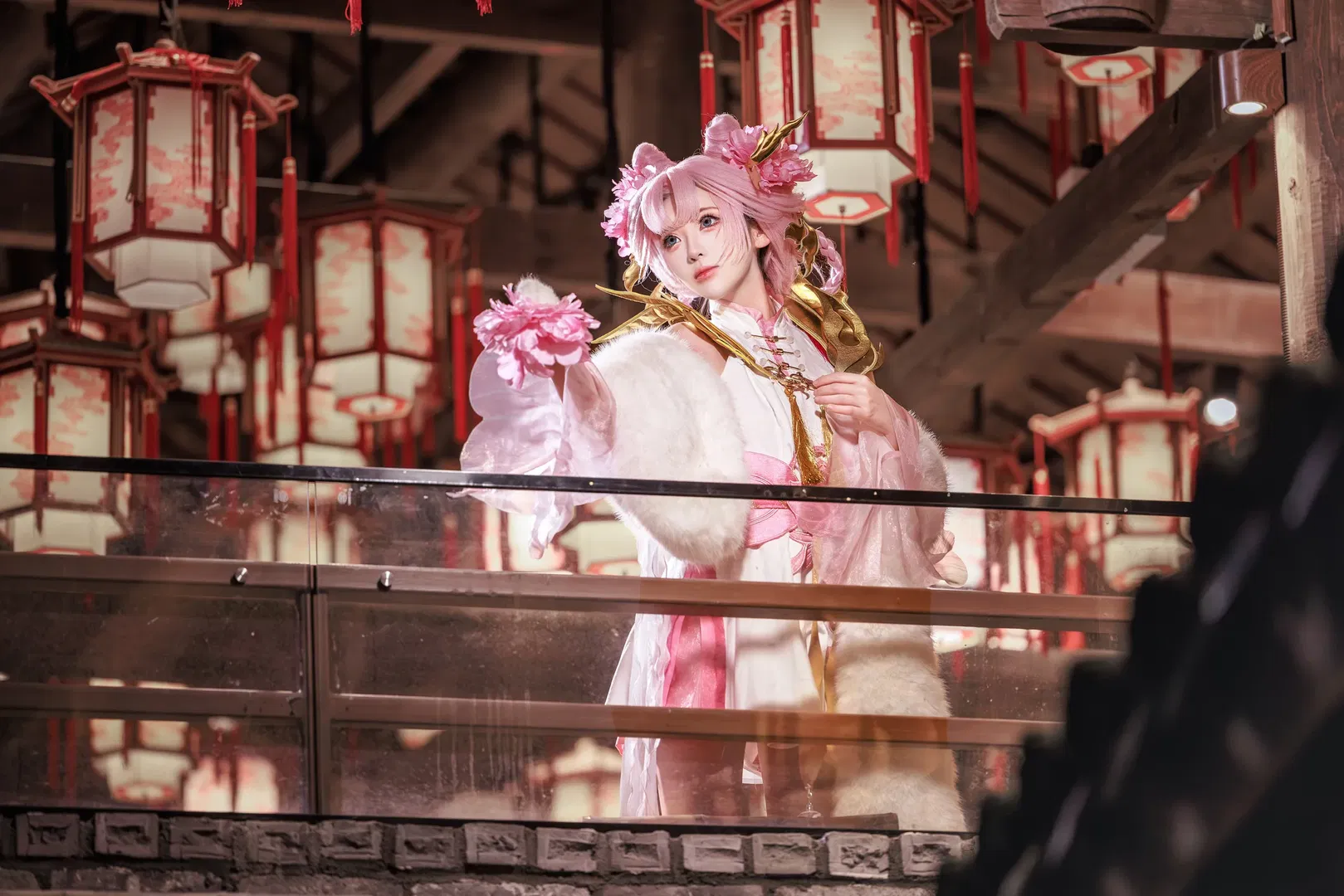 【嫦娥cos】王者荣耀拒霜思，秋夜明灯照归梦 - 第 10 张