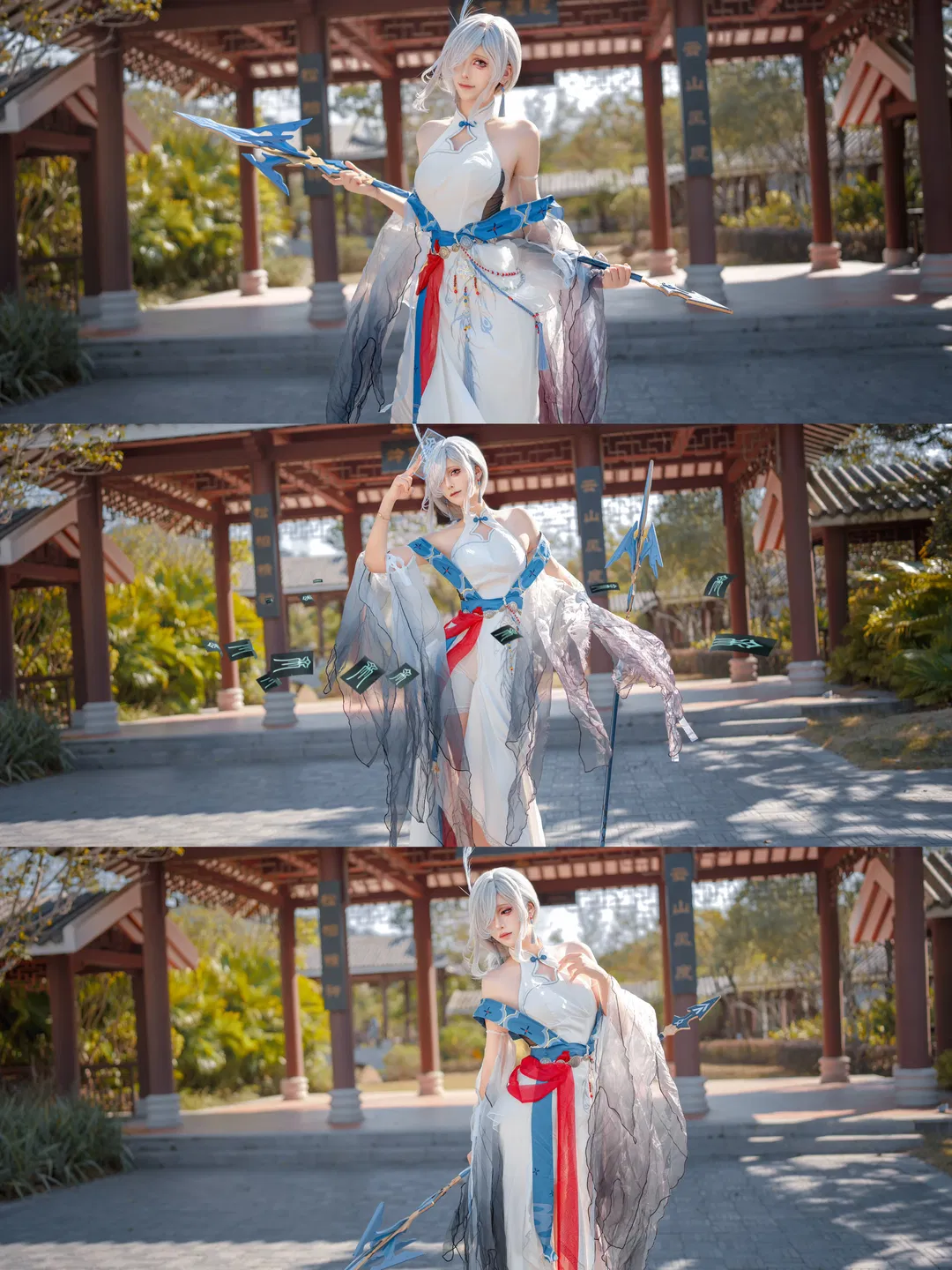 【申鹤cos】原神 心无杂念方可超然，红绳系住的不只是执念 - 第 1 张