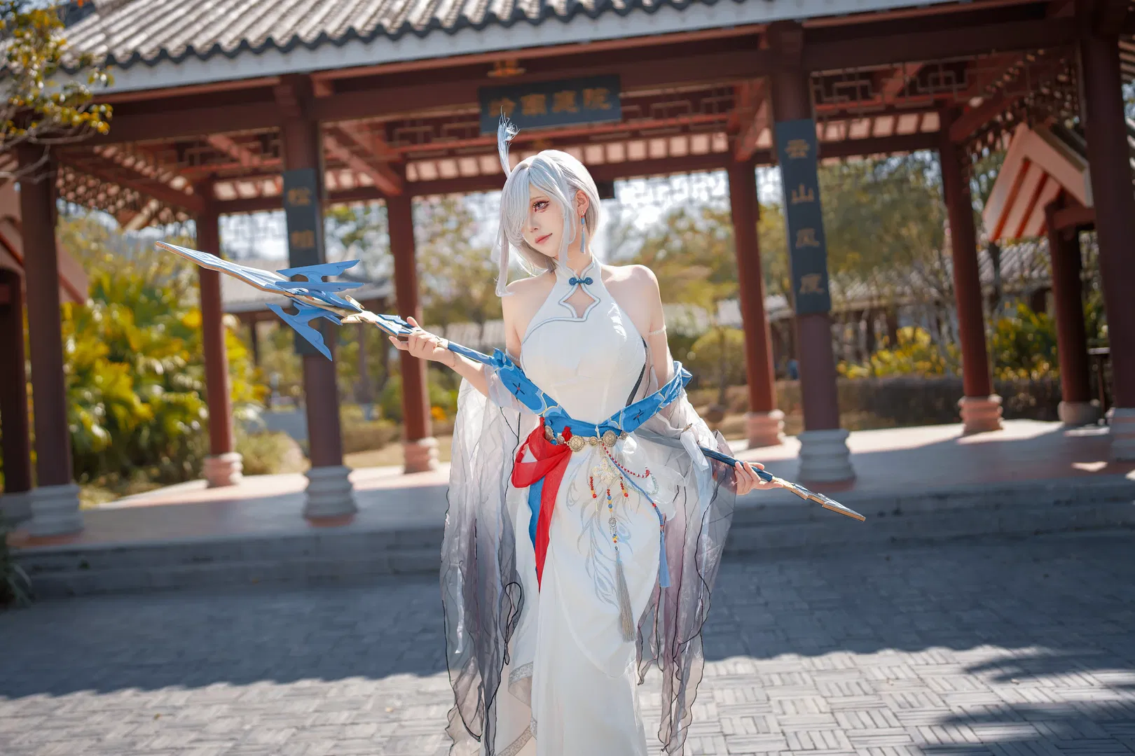 【申鹤cos】原神 心无杂念方可超然，红绳系住的不只是执念 - 第 5 张
