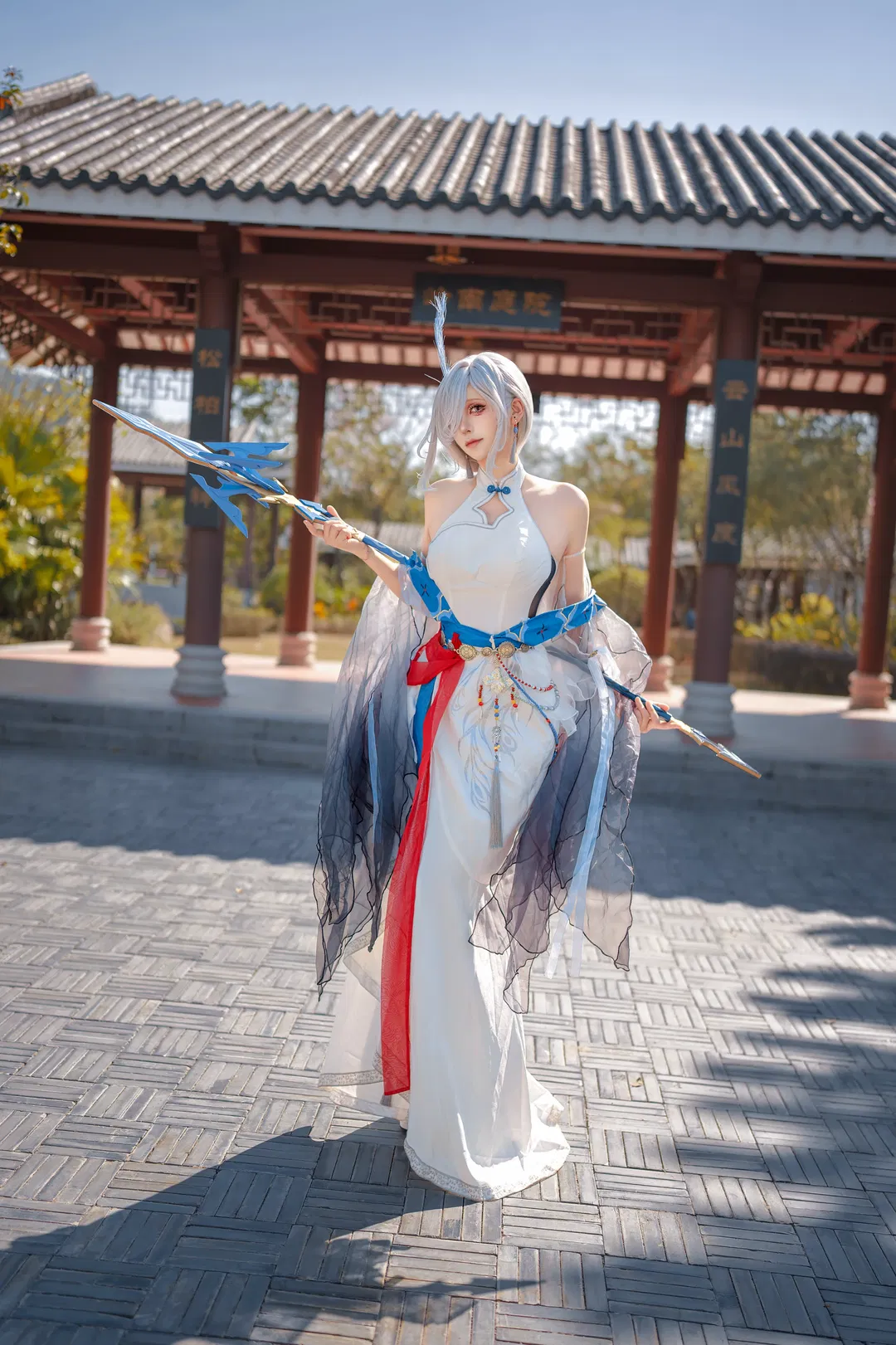 【申鹤cos】原神 心无杂念方可超然，红绳系住的不只是执念 - 第 6 张