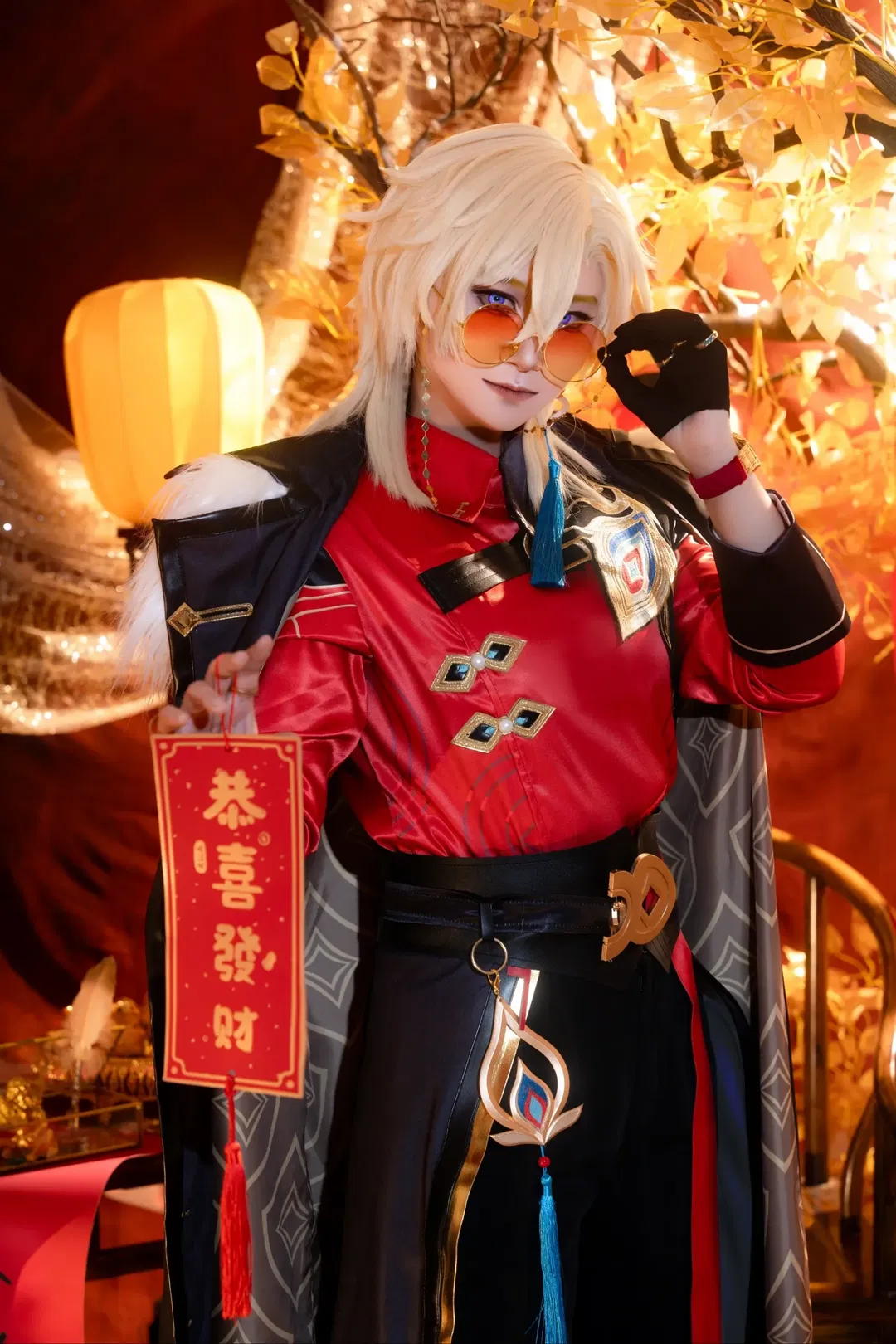 【砂金cos】崩坏星穹铁道迎财神，恭喜发财 - 第 1 张
