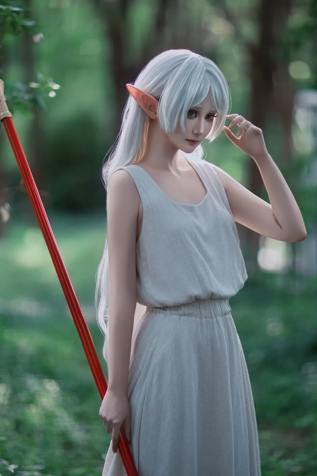 【芙莉莲cos】葬送的芙莉莲修行服，森林里的魔法使 - 第 1 张