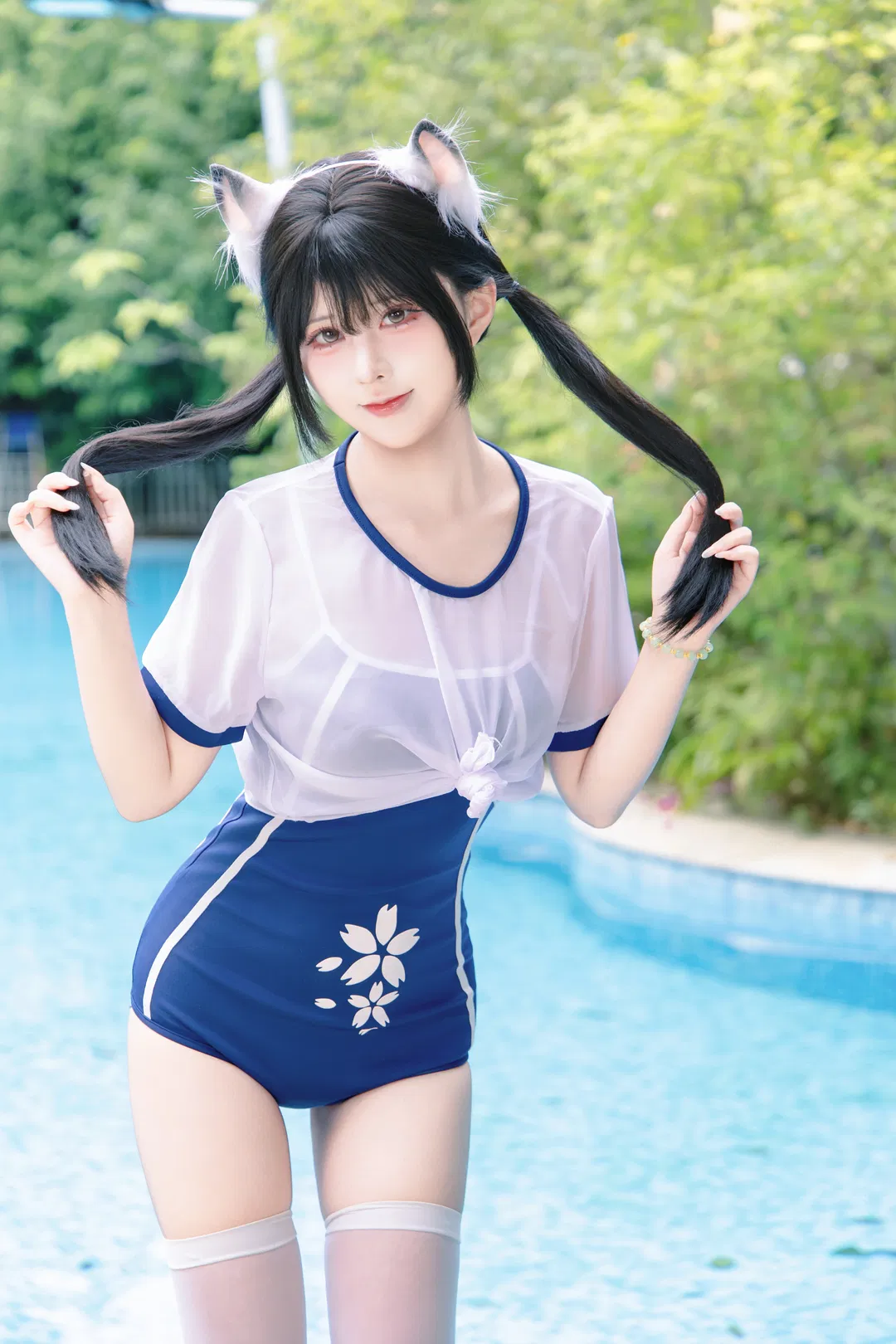 【胡桃cos】永劫無間夏日泳池穿搭 - 第 1 張