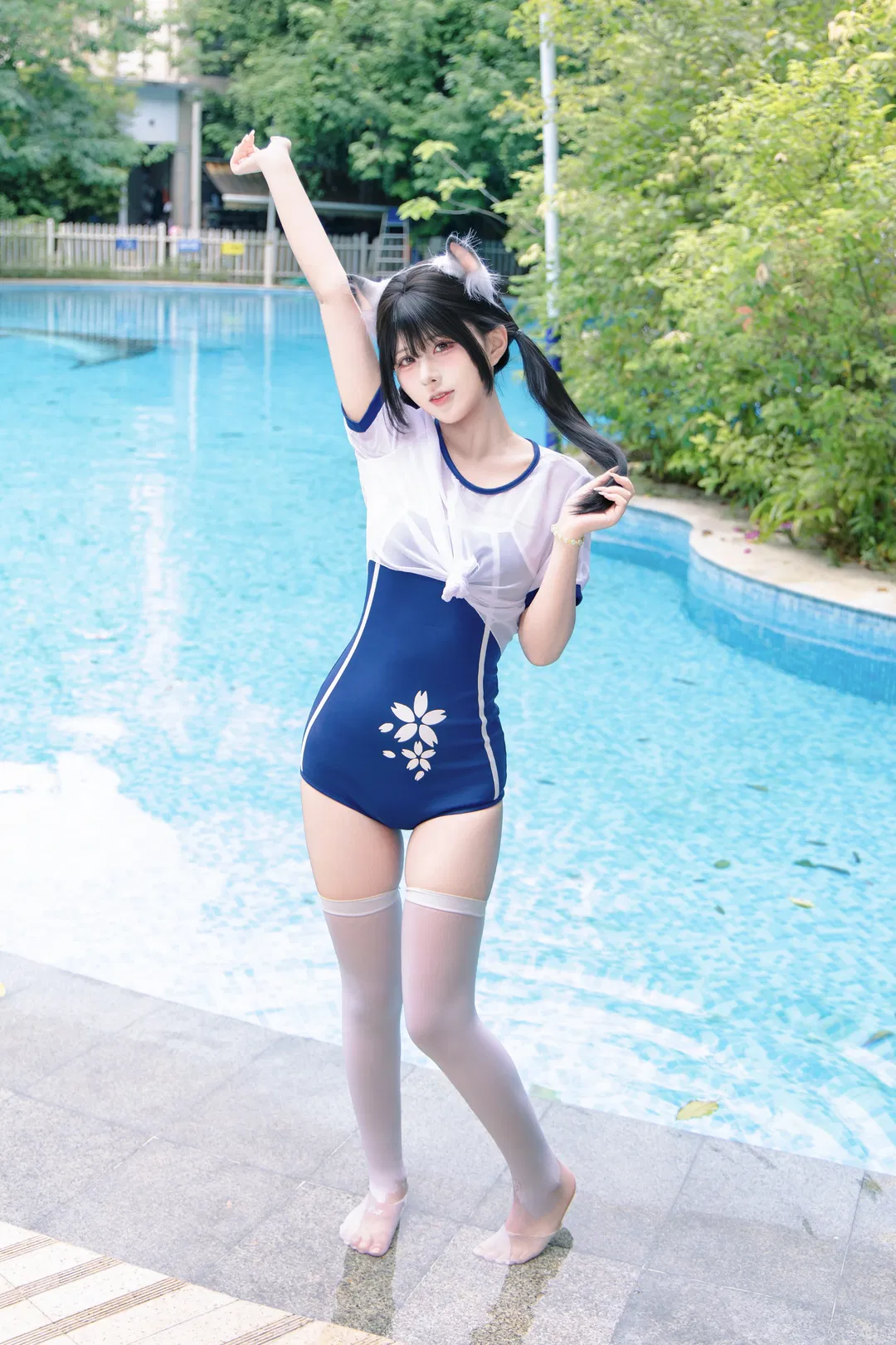 【胡桃cos】永劫無間夏日泳池穿搭 - 第 2 張