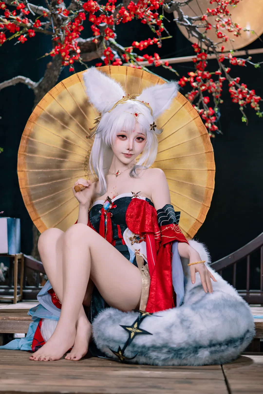 【心月狐cos】鳴潮心月狐的狐系妝造與國風穿搭 - 第 4 張