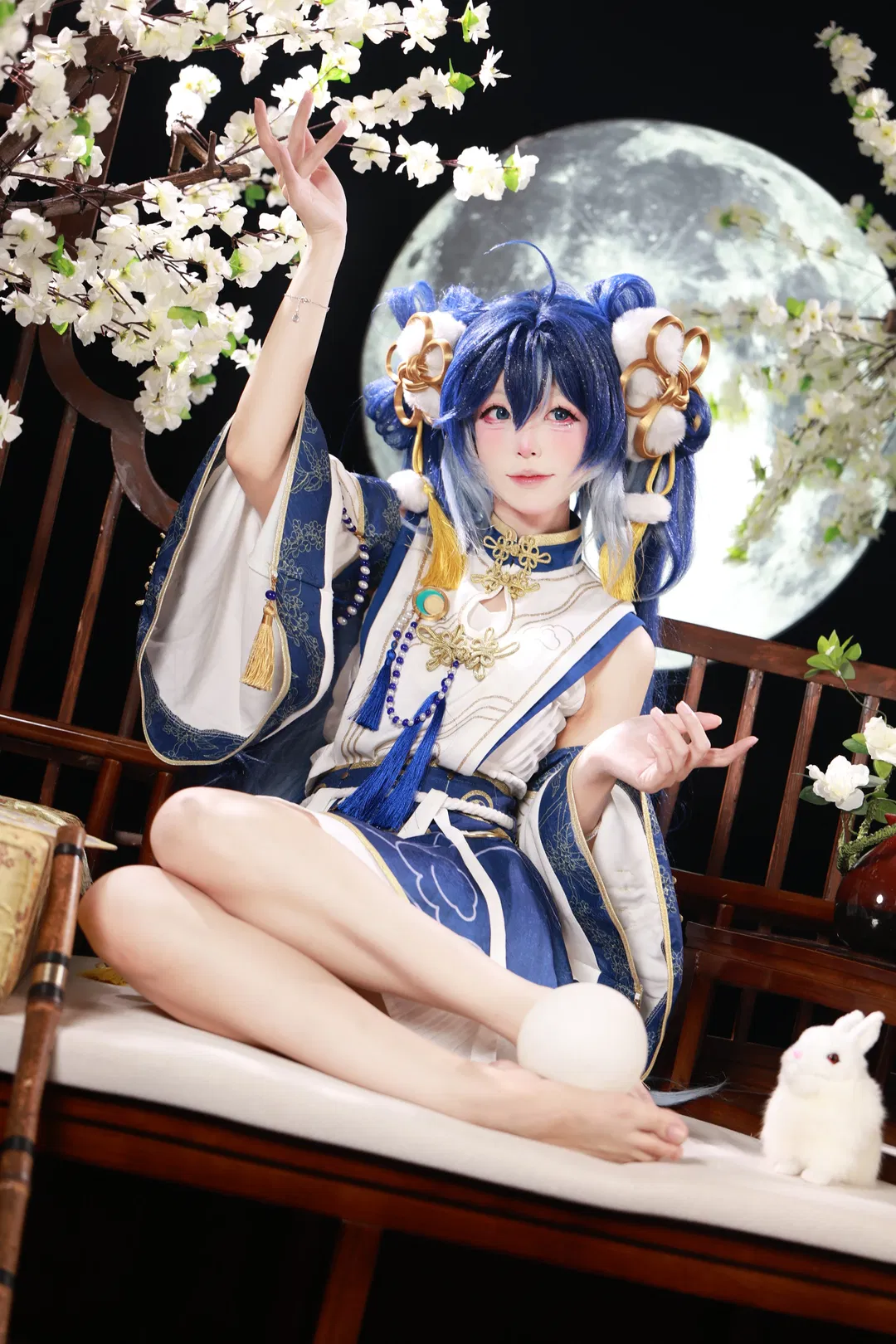 【尤诺cos】鸣潮中秋古风棚拍 - 第 2 张