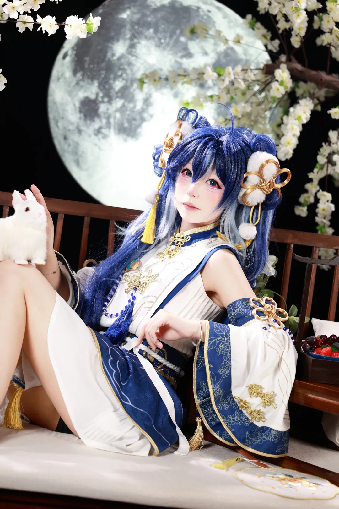 【尤诺cos】鸣潮中秋古风棚拍 - 第 4 张