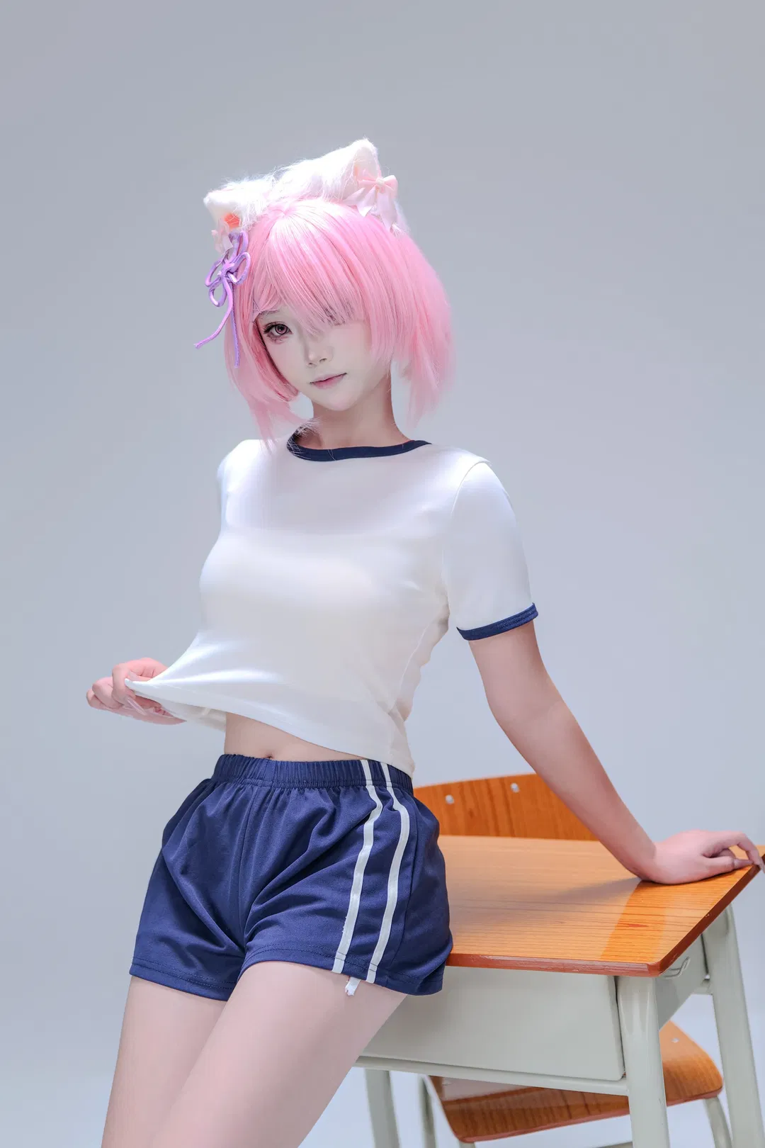 [Ram cosplay] Re:ZERO -Starting Life in Another World- Sporty Everyday Moments - Image 5