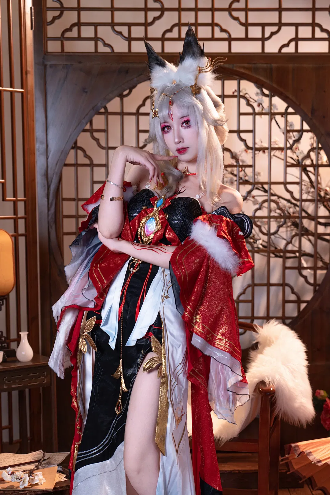【心月狐cos】鸣潮心月狐古风室内正片 - 第 3 张