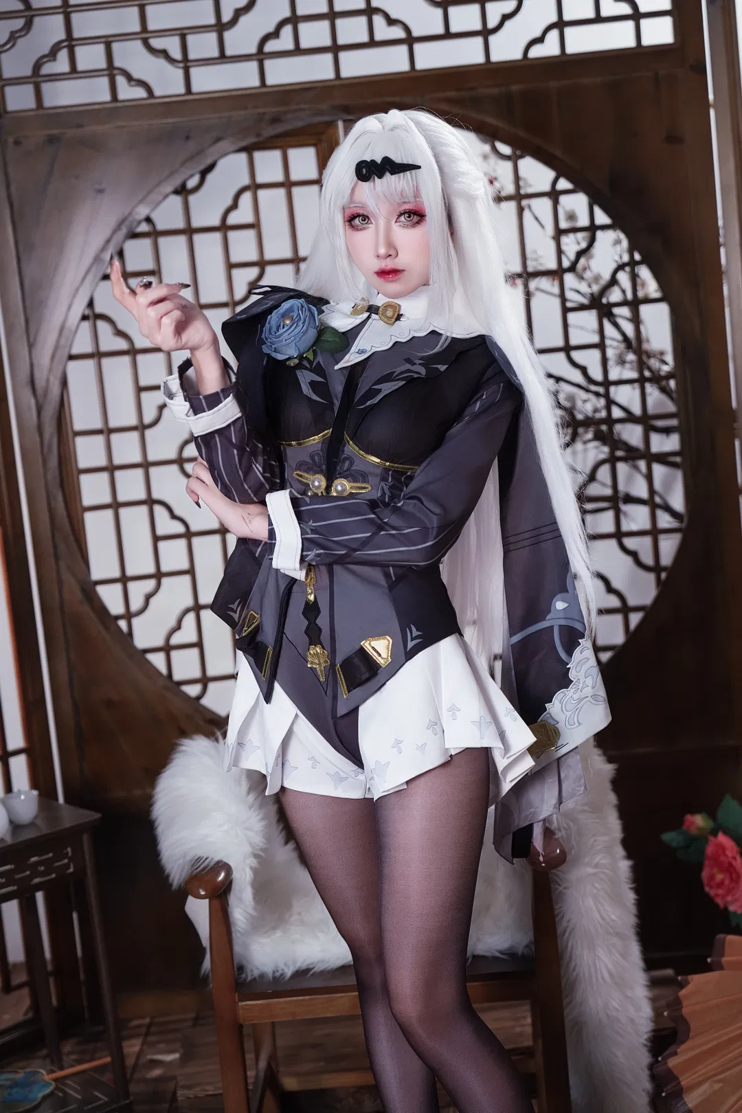 【仪玄cos】绝区零的墨色特工正片分享 - 第 2 张