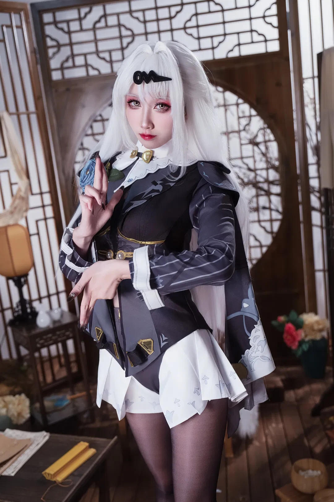 【仪玄cos】绝区零的墨色特工正片分享 - 第 4 张