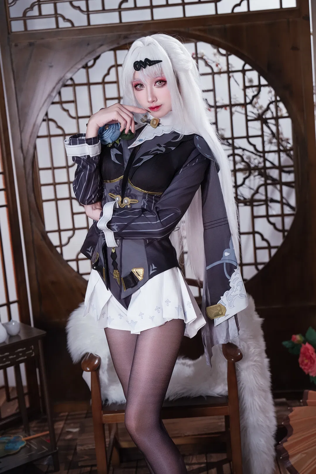 【仪玄cos】绝区零的墨色特工正片分享 - 第 6 张