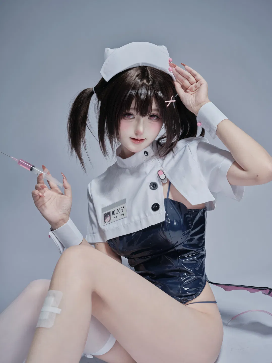 【加奈子cos】粉色醫療道具與惡魔翅膀的反差搭配 - 第 2 張