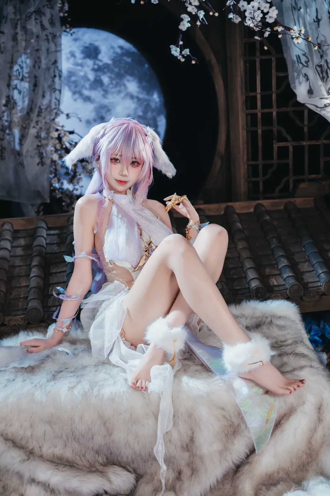 【玉玲瓏cos】永劫無間狐鳴於月下，千般風月盡在眉眼之間 - 第 2 張