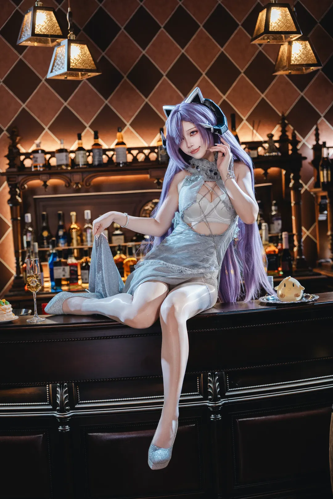 【奧古斯特cos】碧藍航線晚宴禮服，酒吧微醺氛圍感 - 第 2 張