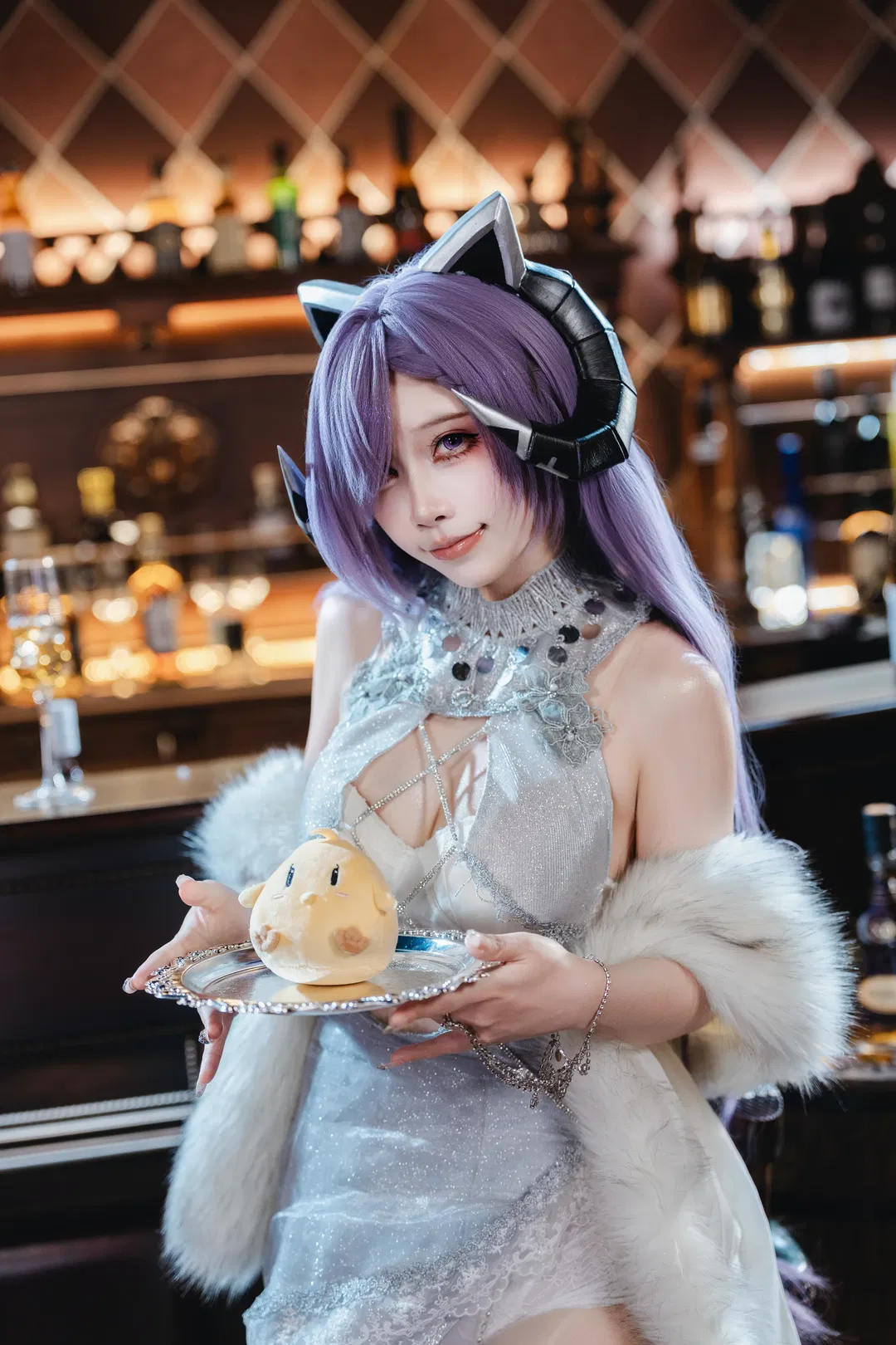 【奧古斯特cos】碧藍航線晚宴禮服，酒吧微醺氛圍感 - 第 3 張