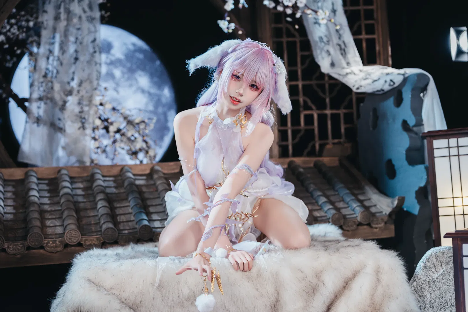 【玉玲瓏cos】永劫無間春不斂，月下相逢的古典幻想 - 第 4 張