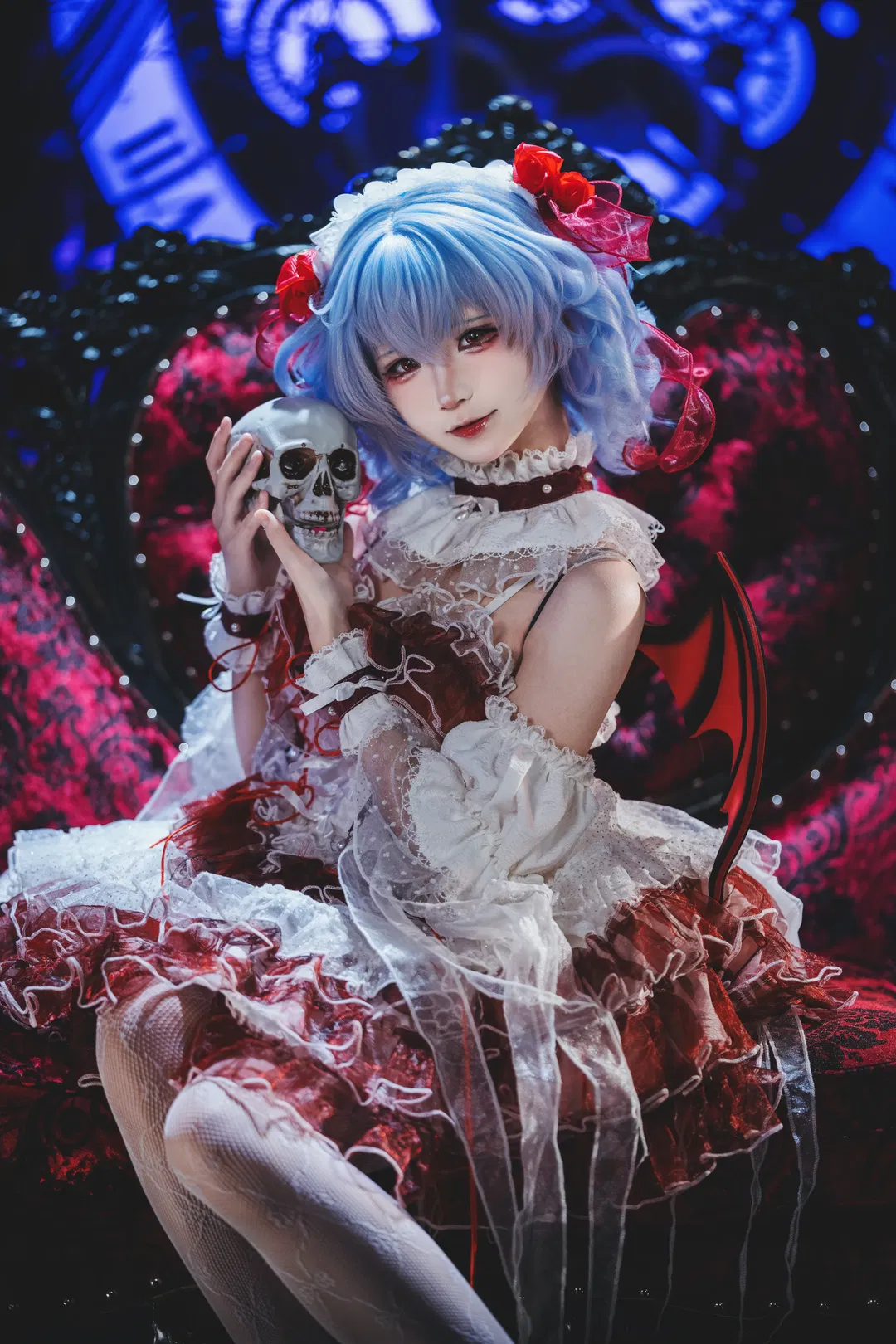 【蕾米莉亚斯卡雷特cos】东方project红魔馆的暗夜聚会 - 第 1 张