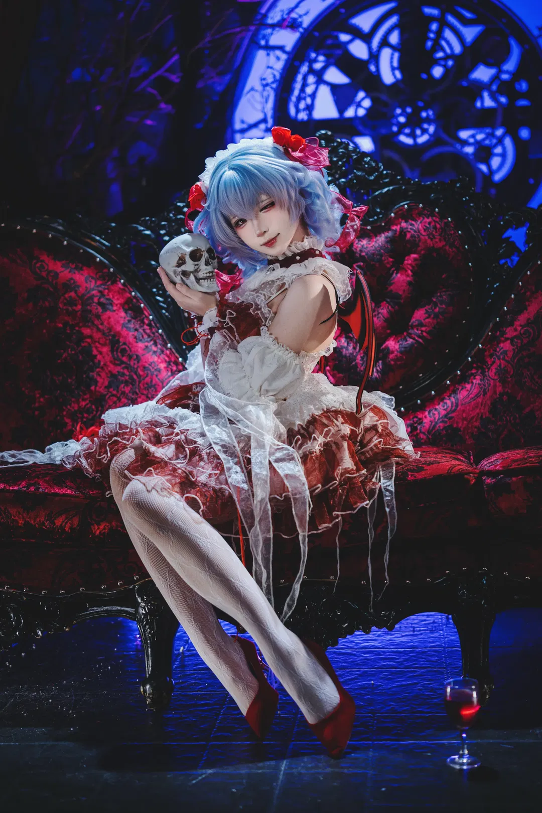 【蕾米莉亚斯卡雷特cos】东方project红魔馆的暗夜聚会 - 第 3 张