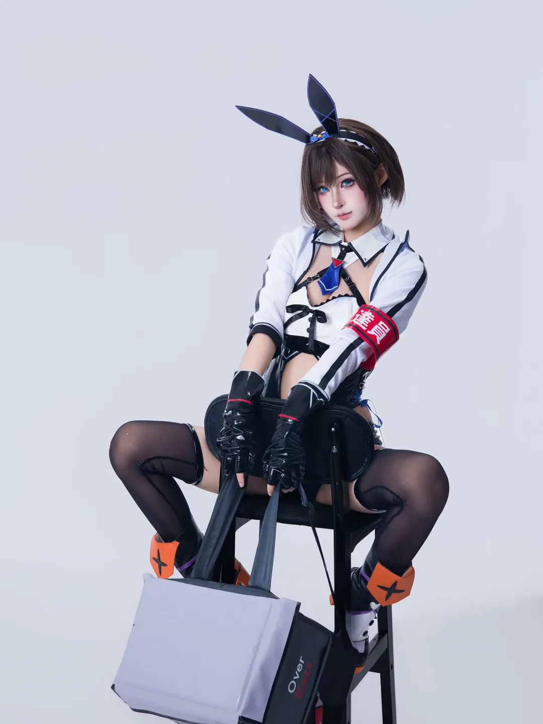 外賣兔小葵cos 外賣員與兔女郎的結合 - 第 12 張