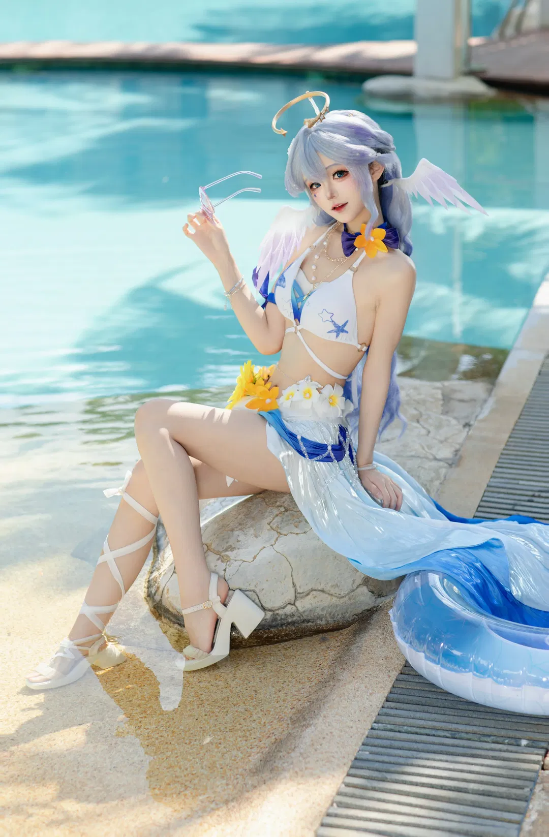 【知更鸟cos】崩坏星穹铁道夏日泳池的特别舞台 - 第 2 张