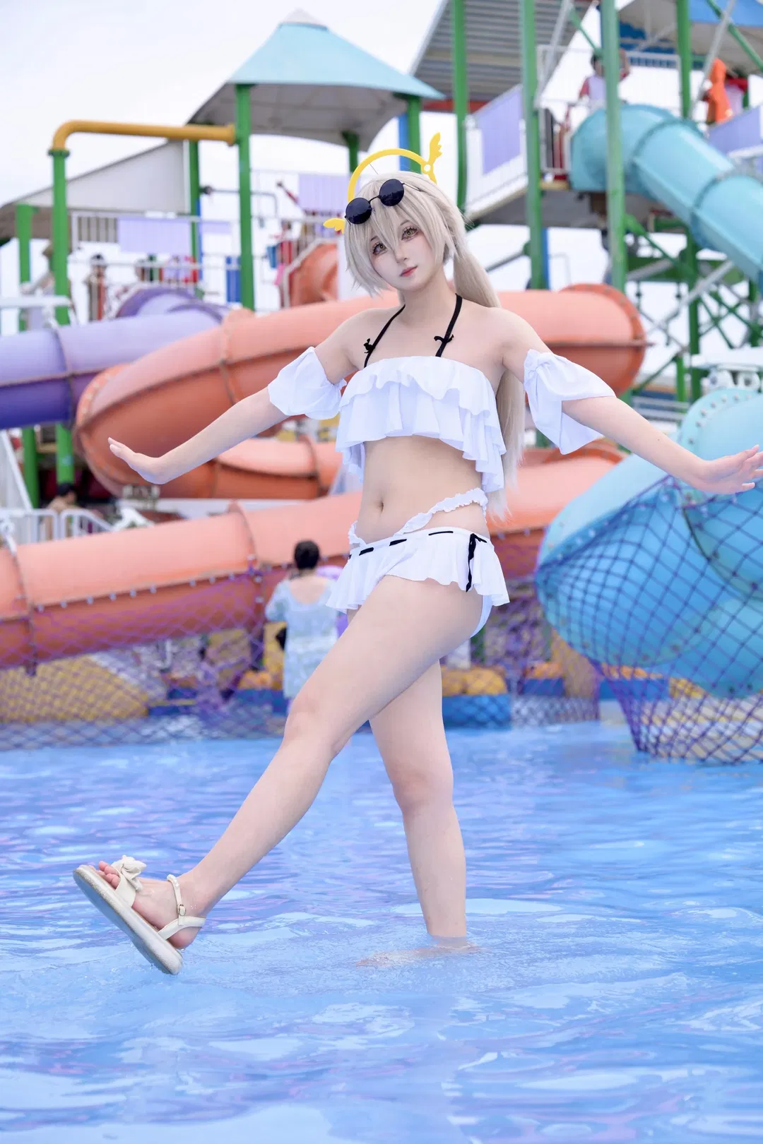 【日富美cos】蔚蓝档案的水上夏日 - 第 1 张