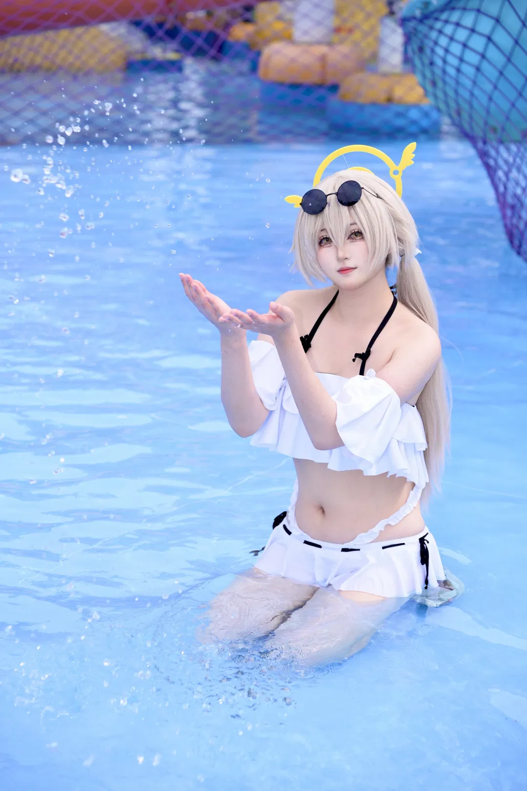 【日富美cos】蔚蓝档案的水上夏日 - 第 3 张
