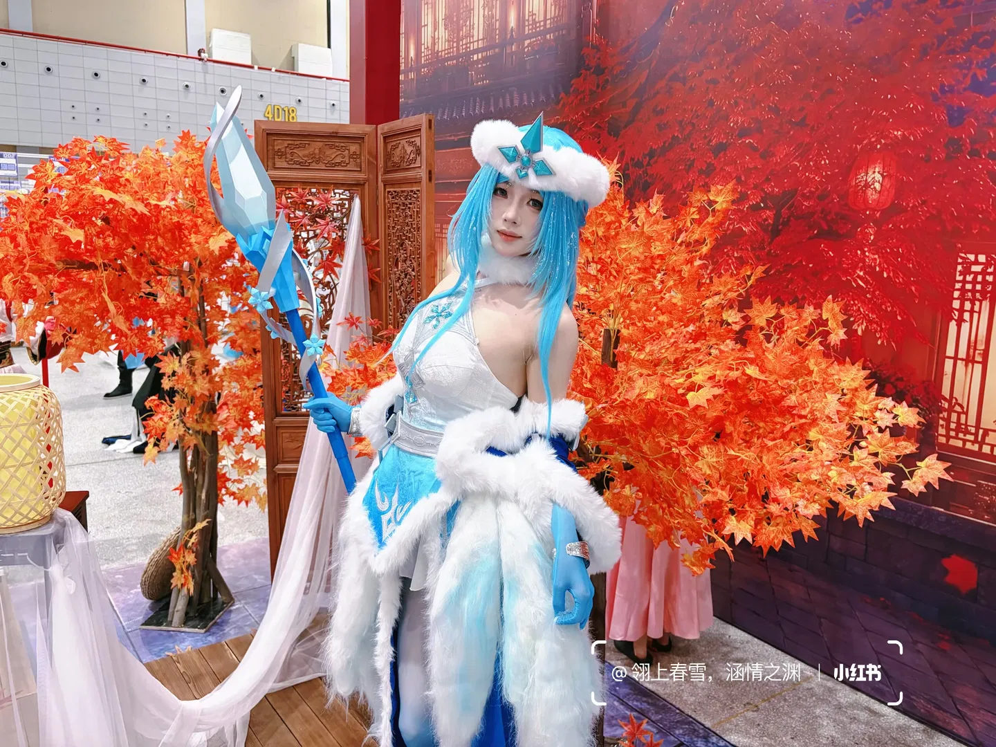 【王昭君cos】王者荣耀本命英雄的冰雪降临 - 第 3 张