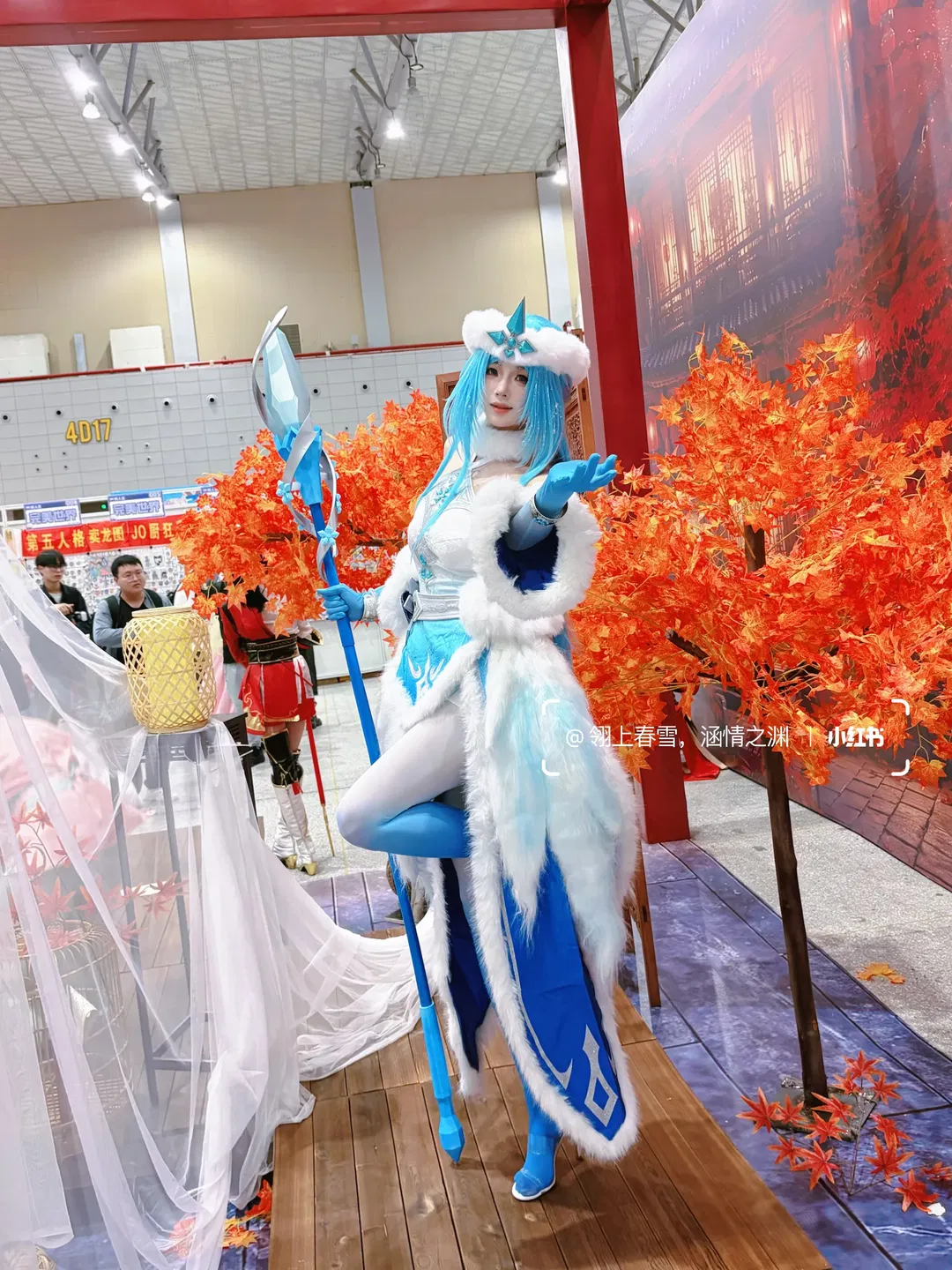 【王昭君cos】王者荣耀本命英雄的冰雪降临 - 第 4 张