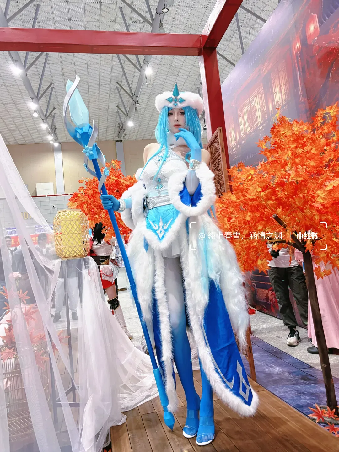 【王昭君cos】王者荣耀本命英雄的冰雪降临 - 第 5 张