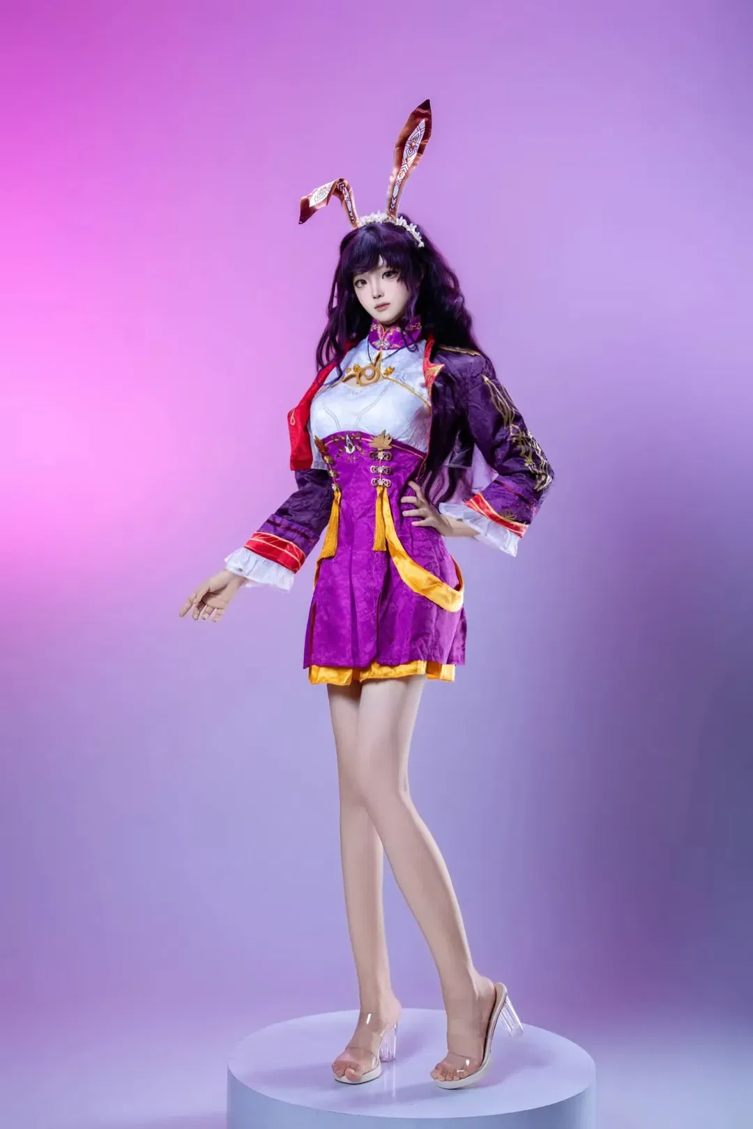江楠楠cos 斗羅大陸2絕世唐門 瘋魔柔兔造型展示 - 第 3 張