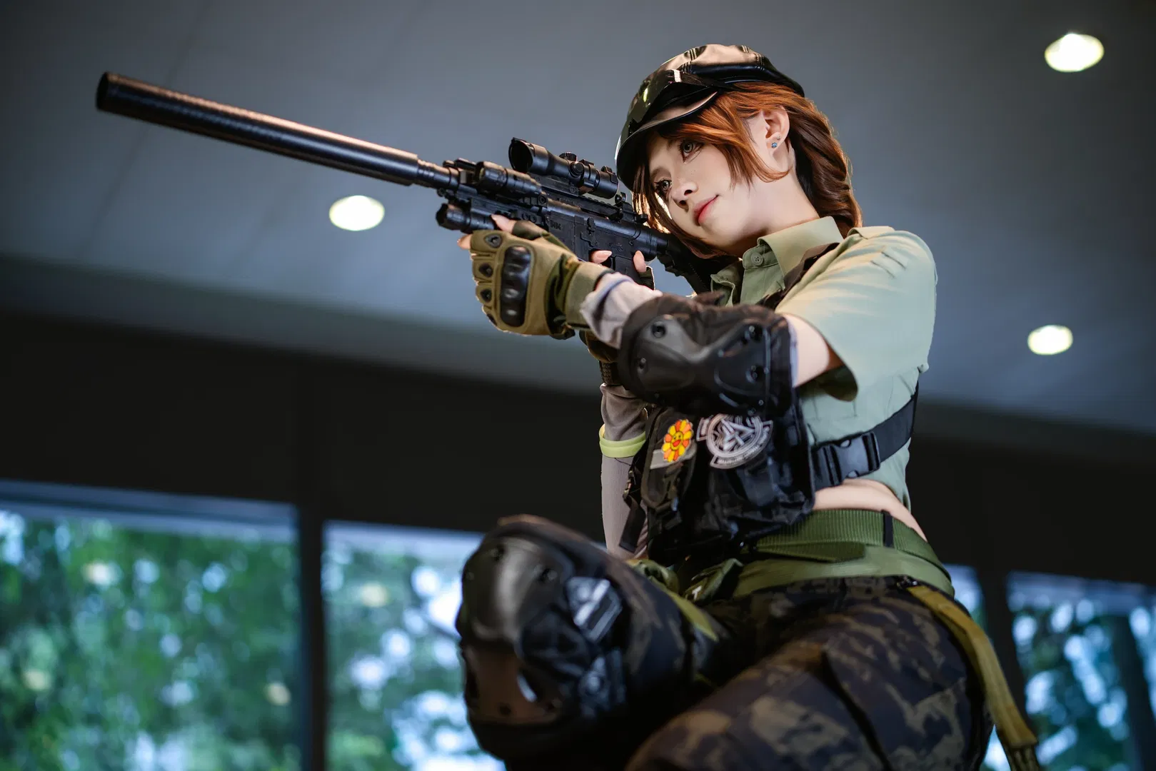 【莉娜·范德梅尔cos】三角洲行动硬核战术风 - 第 5 张