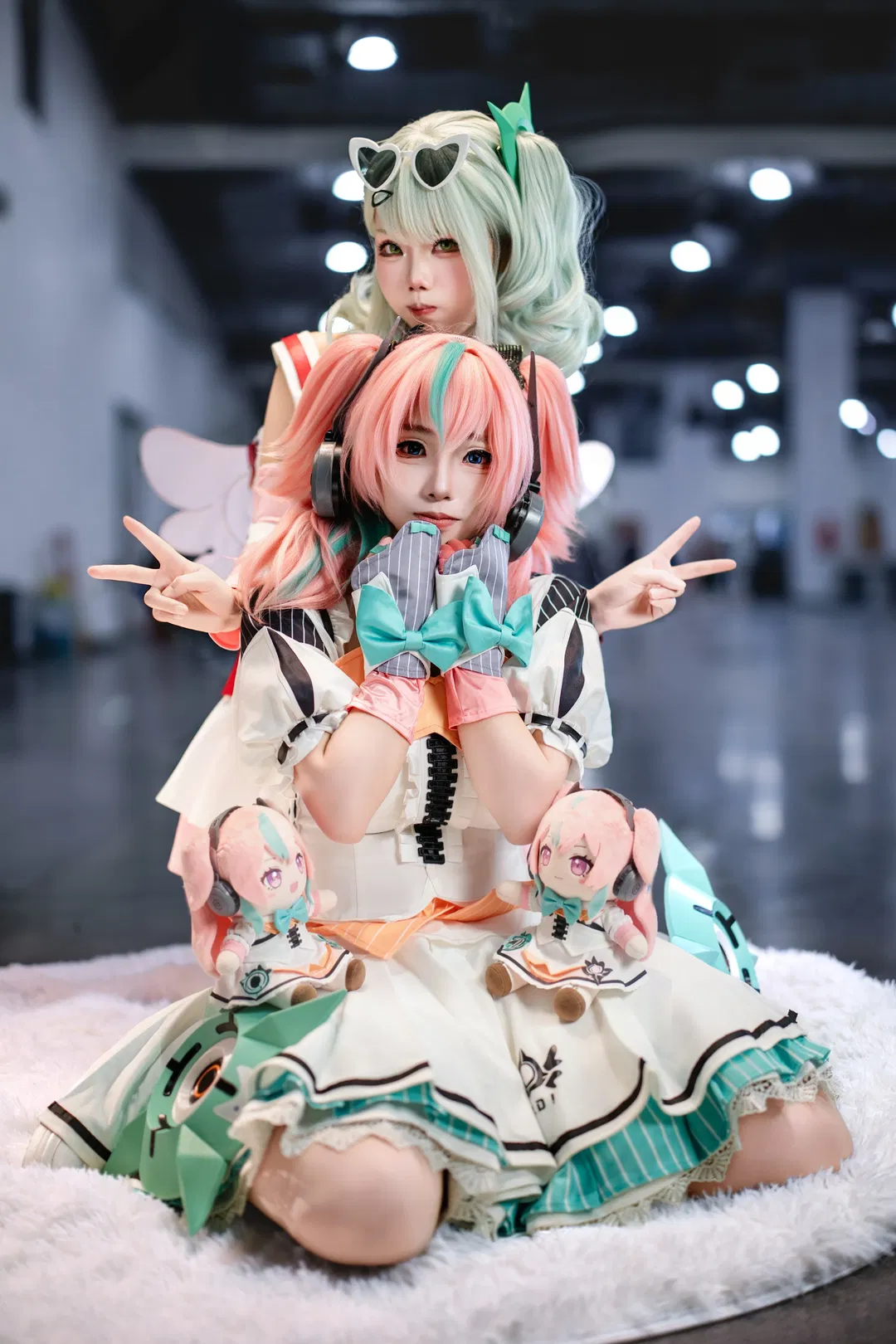 【绝区零 爱芮/千夏cos】妄想天使的漫展双人正片 - 第 2 张