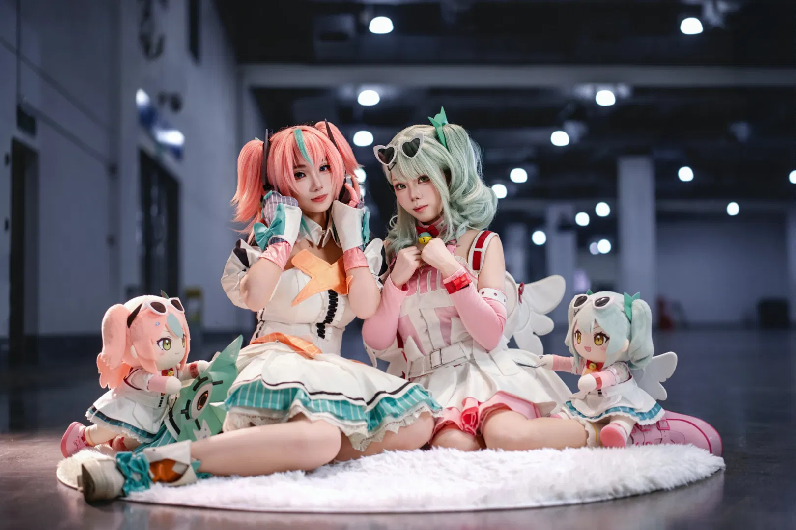 【绝区零 爱芮/千夏cos】妄想天使的漫展双人正片 - 第 3 张