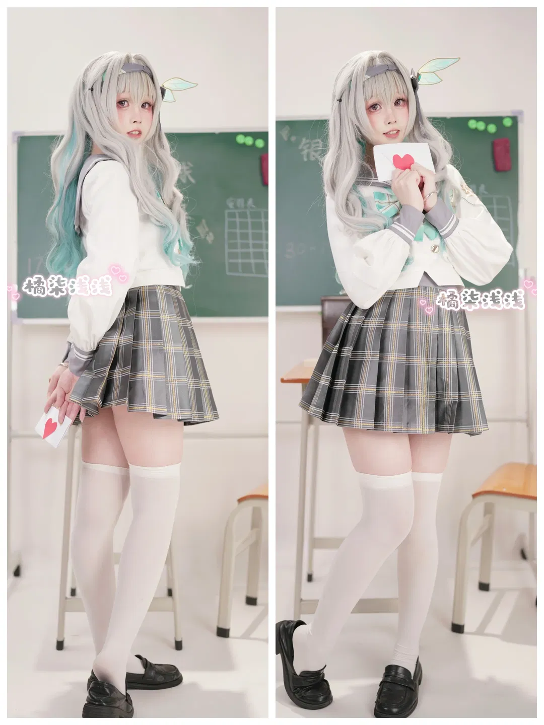 流萤cos 崩坏星穹铁道 教室里的心动信件 - 第 1 张