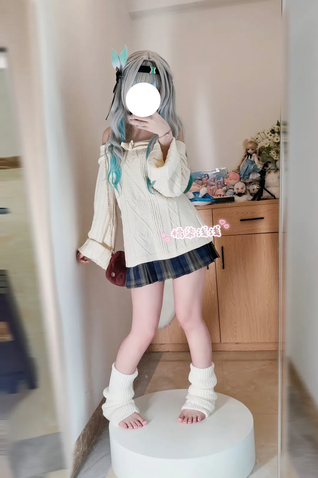 【流萤cos】出门前的准备，换上日常感穿搭也很可爱 - 第 2 张