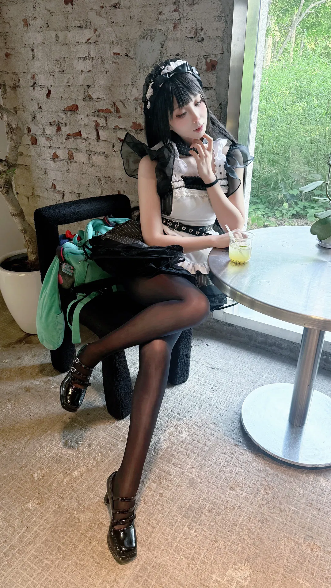 咖啡再苦也挡不住穿女仆装拍照的脚步 - 第 2 张