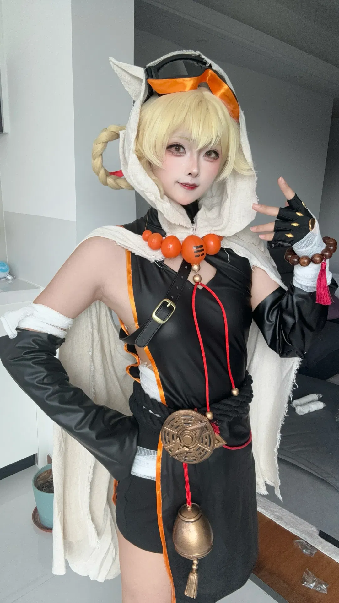 【雅珂达cos】原神逐影猎人自制服装记录 - 第 1 张