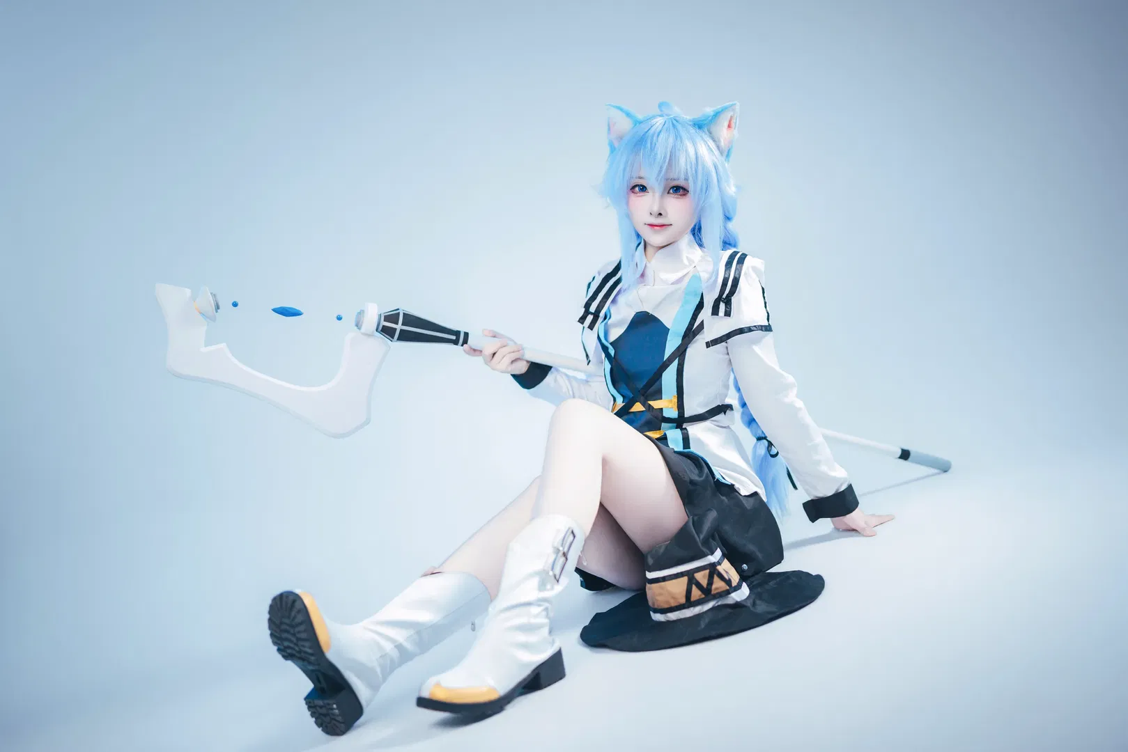 【洛琪希cos】无职转生蓝妈妈的魔法正片 - 第 2 张