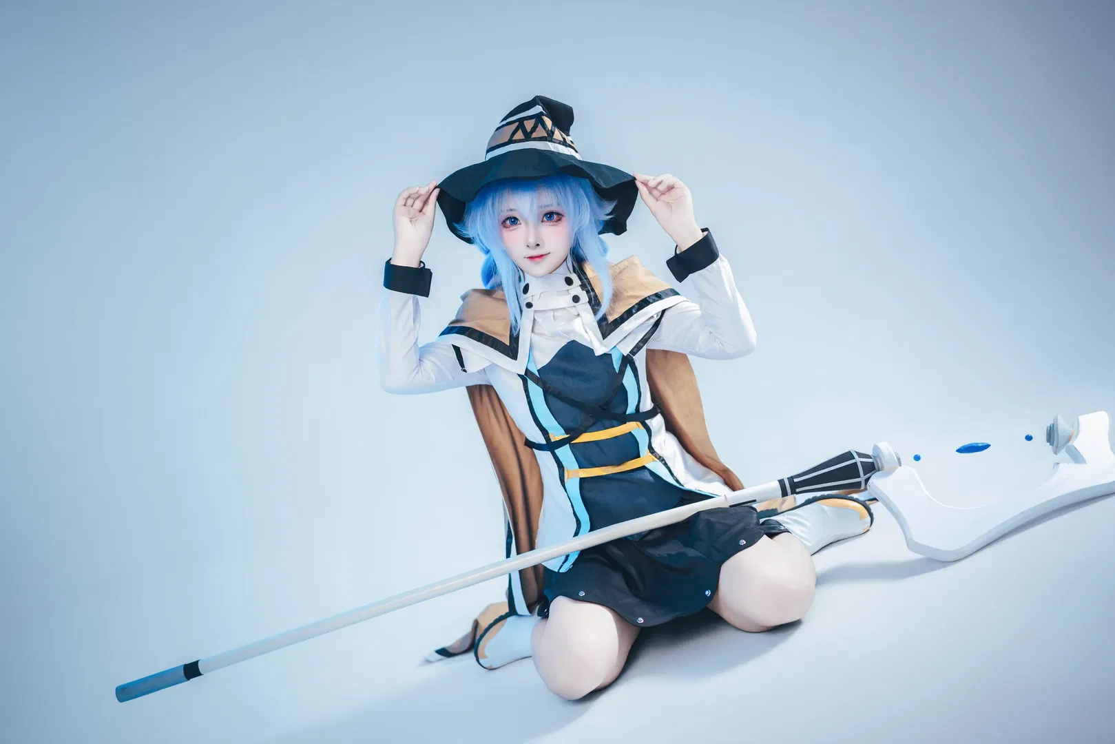 【洛琪希cos】无职转生蓝妈妈的魔法正片 - 第 3 张