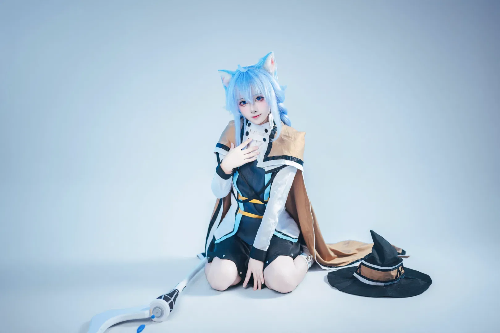 【洛琪希cos】无职转生蓝妈妈的魔法正片 - 第 6 张