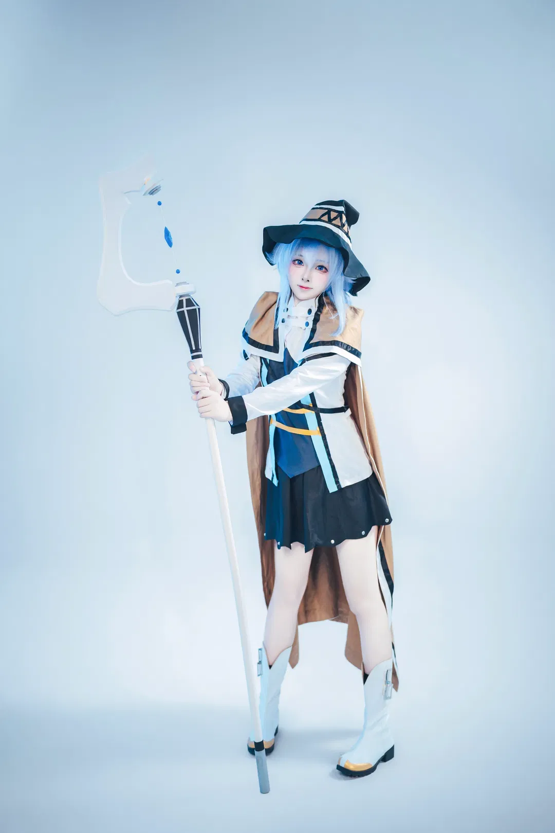 【洛琪希cos】无职转生蓝妈妈的魔法正片 - 第 8 张