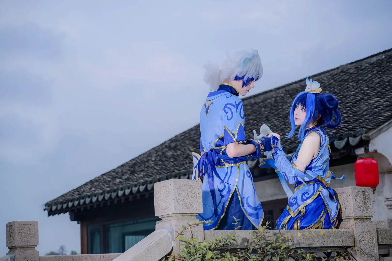 【拉克絲cos】英雄聯盟青花瓷，雙人七夕拍攝分享 - 第 4 張