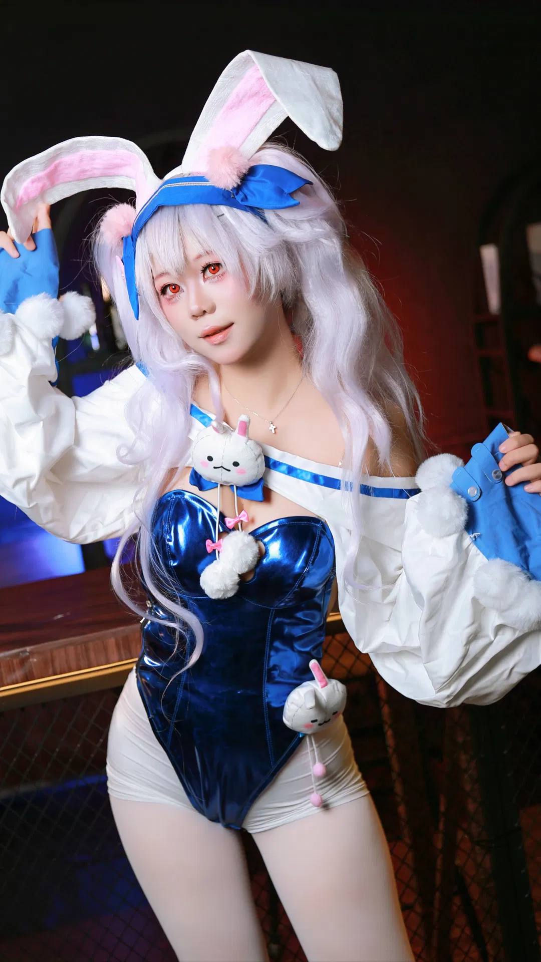 拉菲cos 碧藍航線兔女郎酒吧夜拍 - 第 2 張